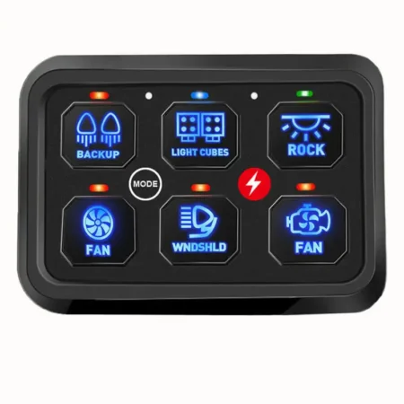 Botonera de 6 con panel (34)