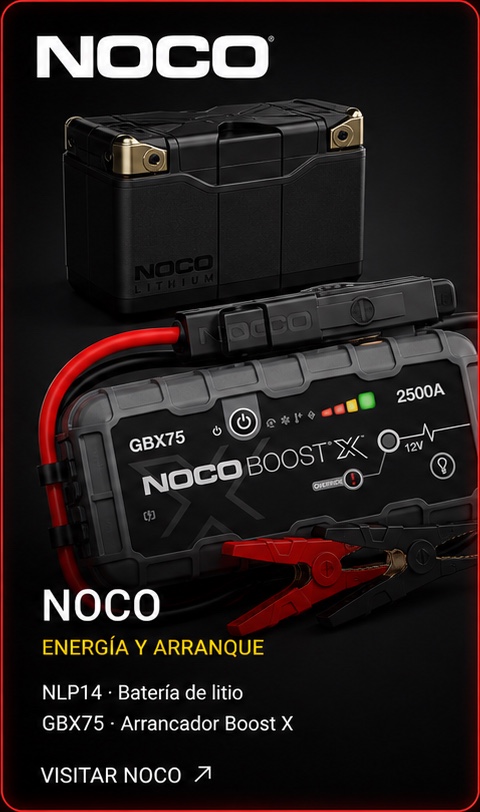 NOCO, batería NLP14 y arrancador GBX75